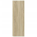 vidaXL Armoire d'angle Chêne sonoma 33x33x100 cm Bois d'ingénierie
