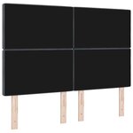 vidaXL Tête de lit LED Argyle Gris foncé 80 cm Velours