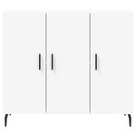 vidaXL Buffet blanc 90x34x80 cm bois d'ingénierie