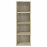 vidaXL Buffet chêne sonoma 40x41x124 cm bois d'ingénierie