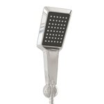 vidaXL Système de panneau de douche Verre Marron