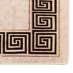 vidaXL Coureur de Tapis MARSA Noir 100 x 300 cm Polyester et PVC