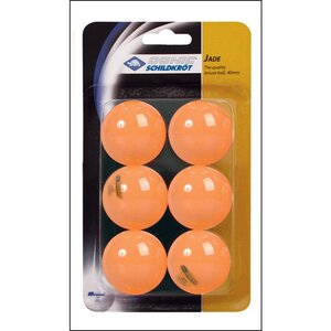 Schildkröt 618378 - Set de balles de tennis de table. Jade oranges