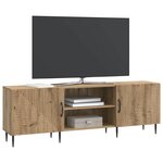 vidaXL Meuble TV Chêne artisanal 150 x 31 x 50 cm Bois d'ingénierie