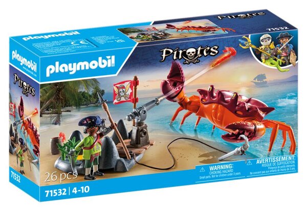71532 Pirate et crabe géant