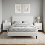 vidaXL Cabinet de chevet 2 pièces Blanc 43 x 34 5 x 47 5 cm