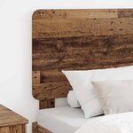 vidaXL Tête de lit Bois Ancien 90 cm Bois d'ingénierie