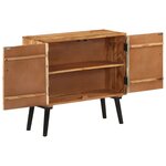 vidaXL Buffet Bois de manguier massif 85x30x75 cm