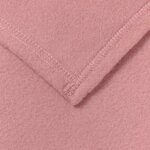 vidaXL Jeté Rose 270 x 240 cm Toison