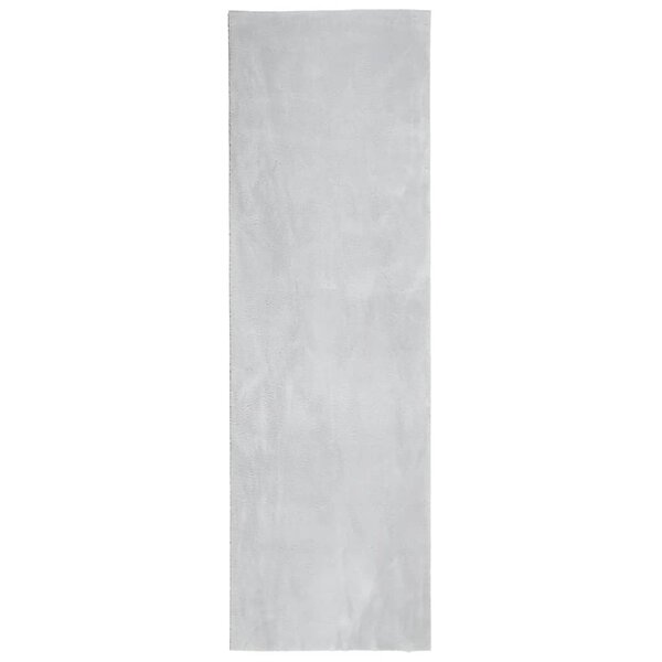 vidaXL Tapis HUARTE à poils courts doux et lavable gris 80x250 cm