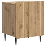 vidaXL Cabinet de chevet 2 pièces Chêne artisanal 43 x 34 5 x 52 cm