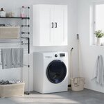 vidaXL Armoire murale blanc 69 5x34x90 cm bois d'ingénierie