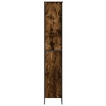 vidaXL Bibliothèque chêne fumé 80x31x169 cm bois d'ingénierie