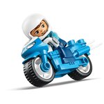 LEGO DUPLO La moto de police bleue 10471  11 pièces  dès 2 ans