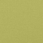 vidaXL Chaise de relaxation avec tabouret Vert Tissu