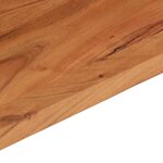 vidaXL Dessus de table 80x40x2 5 cm rectangulaire bois massif d'acacia