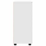 vidaXL Cabinet de salle de bain avec stockage Blanc 60 x 35 x 80 cm