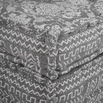 vidaXL Canapé Modulable Gris clair 70 x 70 x 36 cm tissu