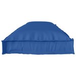 vidaXL Coussins de palette pour banc 2 Pièces Bleu royal 150x40x8 cm Tissu Oxford