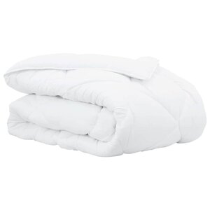 vidaXL Couettes & Duvets Blanc 240 x 260 cm Microfibre