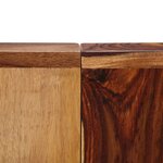 vidaXL Table de salle à manger 140x70x75 cm Bois de Sesham massif