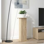 vidaXL Support de Plante 2 pc Chêne Sonoma 30 5 x 30 x 80 5 cm