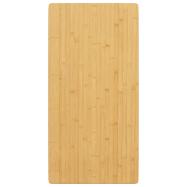 vidaXL Dessus de table 50x100x4 cm bambou