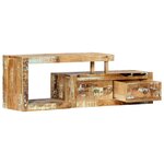vidaXL Meuble TV 120x30x40 cm Bois de récupération massif