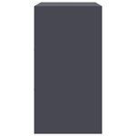 vidaXL Buffet anthracite 67x39x73 cm acier