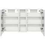 vidaXL Ensemble de Meubles de Salle de Bain 3 Pièces 100 x 10 5 x 60 5 cm