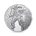 Les Trois Mousquetaires - Porthos Monnaie de 10€ Argent