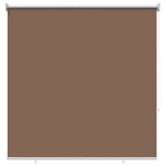 vidaXL Store roulant extérieur protection UV Taupe Polyester