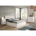 Commode Sweet 4 tiroirs - Blanc - 95 x 77.5 x 40 cm