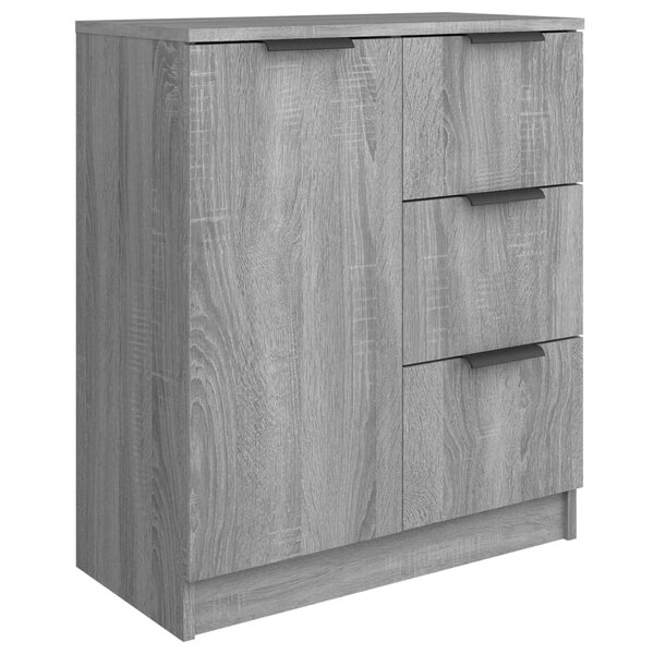vidaXL Buffet Sonoma gris 60x30x70 cm Bois d'ingénierie