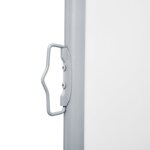 vidaXL Auvent latéral rétractable Crème 100 x 1000 cm
