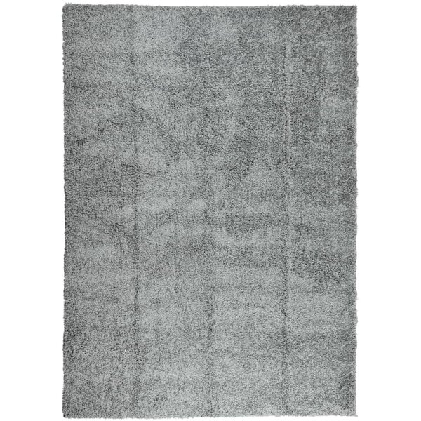 vidaXL Tapis shaggy PAMPLONA poils longs moderne vert 240x340 cm