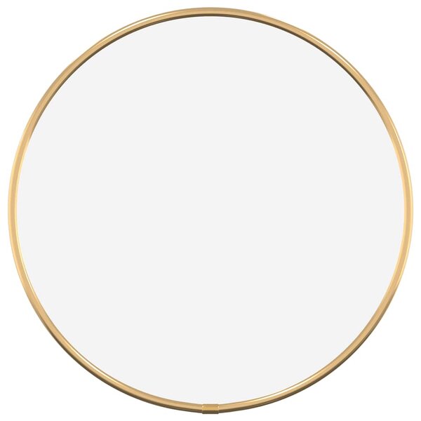 vidaXL Miroir mural Doré Ø 30 cm Rond