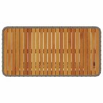 vidaXL Ensemble de salle à manger pour jardin 4 Pièces Gris Poly rotin
