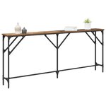 vidaXL Table console Bois Ancien 180 x 23 x 75 cm