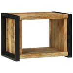 vidaXL Cube mural 55x35x40 cm en bois massif de manguier