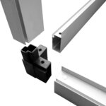 vidaXL Serre renforcée en aluminium avec cadre de base 9 025 m²