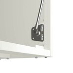 vidaXL Armoire murale pour garage Blanc 60 x 33 x 35 cm