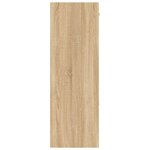vidaXL Armoire de rangement Chêne sonoma 60x29 5x90 cm Bois ingénierie