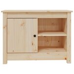 vidaXL Meuble TV 70x36 5x52 cm Bois de pin massif