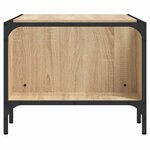 vidaXL Table basse support chêne sonoma 100x51x40cm bois d'ingénierie