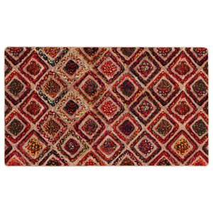 vidaXL Coureur de Tapis MARSA Multicolore 100 x 200 cm