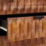 vidaXL Cabinet de chevet Marron 50 x 33 x 62 cm Bois de mangue massif