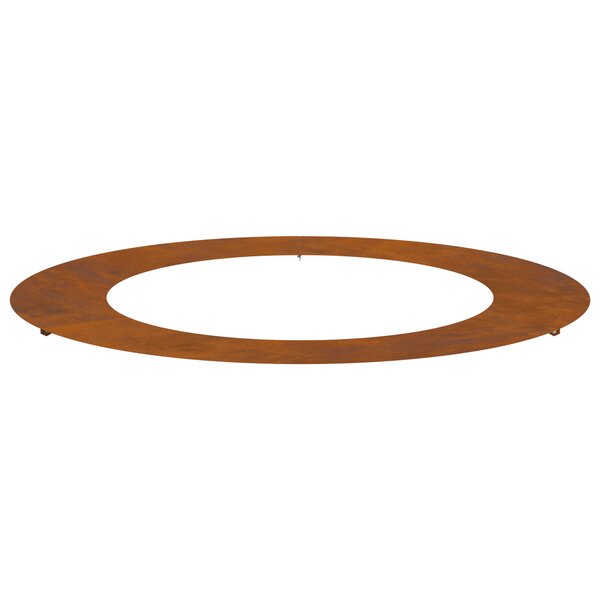 vidaXL Cache-pot en acier corten Acier corten Grand