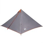 vidaXL Tente familiale tipi 7 personnes orange imperméable