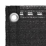 vidaXL Écran de balcon Anthracite 120x600 cm PEHD